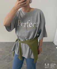 【hyu,il】ロゴプリント パッチワーク刺繍 半袖Tシャツ(day254863-h) メール便発送10  - サムネイル15