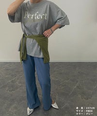 【hyu,il】ロゴプリント パッチワーク刺繍 半袖Tシャツ(day254863-h) メール便発送10  - サムネイル17