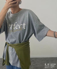 【hyu,il】ロゴプリント パッチワーク刺繍 半袖Tシャツ(day254863-h) メール便発送10  - サムネイル19