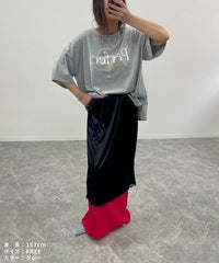 【hyu,il】ロゴプリント パッチワーク刺繍 半袖Tシャツ(day254863-h) メール便発送10  - サムネイル23