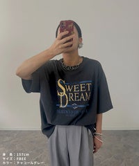 【hyu,il】ヴィンテージライク プリント半袖Tシャツ(250401-h) メール便発送10  - サムネイル4