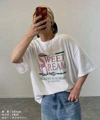 【hyu,il】ヴィンテージライク プリント半袖Tシャツ(250401-h) メール便発送10  - サムネイル15