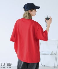 五分袖ヴィンテージライクロゴTシャツ(an-p264173e) メール便発送10 - サムネイル23