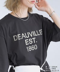 五分袖ヴィンテージライクロゴTシャツ(an-p264173e) メール便発送10 - サムネイル28