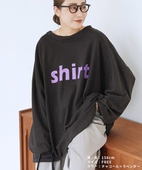 前後2wayロングスリーブレトロ配色ロゴTシャツ(R26201-k) メール便発送10 - サムネイル7