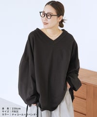 前後2wayロングスリーブレトロ配色ロゴTシャツ(R26201-k) メール便発送10 - サムネイル9