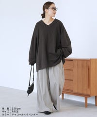 前後2wayロングスリーブレトロ配色ロゴTシャツ(R26201-k) メール便発送10 - サムネイル10