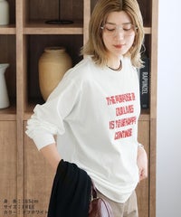 ビーズ刺繍ロゴTシャツ(day256333) メール便発送10 - サムネイル13