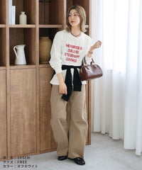 ビーズ刺繍ロゴTシャツ(day256333) メール便発送10 - サムネイル14