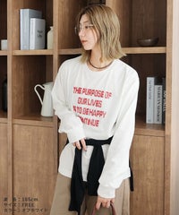 ビーズ刺繍ロゴTシャツ(day256333) メール便発送10 - サムネイル15