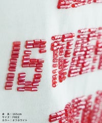 ビーズ刺繍ロゴTシャツ(day256333) メール便発送10 - サムネイル18