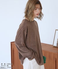 アシンメトリーパイル地カットソー(bel-z-35003) メール便発送10 - サムネイル20