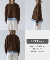 レイヤード風配色プルオーバー(on6646023) メール便発送10 - サムネイル37