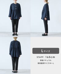 金ボタン配色裏地ペプラムジャケット(y8358) メール便発送10 - サムネイル29