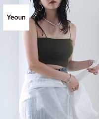 【Yeoun】カップ付きバンドゥキャミ(day254510-y)メール便発送10 - サムネイル1