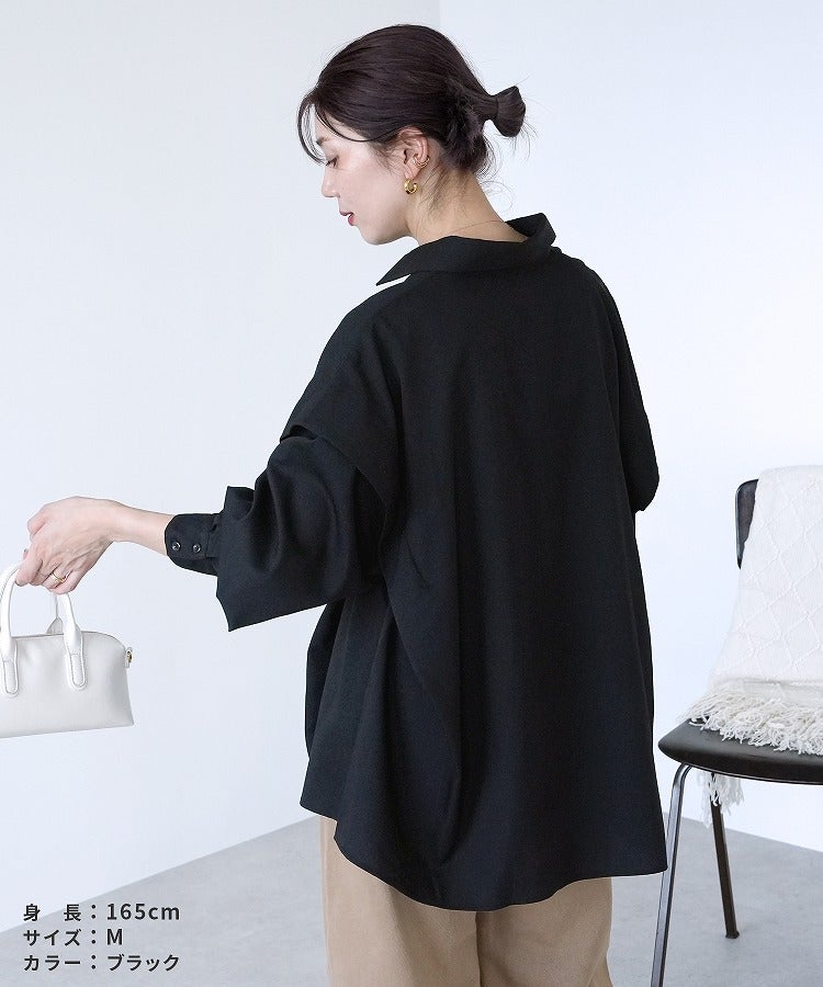 ウエストリボン付き袖デザインシャツ(dec-cm-1177) メール便発送10 - 画像20