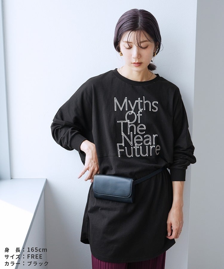 ロゴ刺繍BIGTシャツ(an-d264115l) メール便発送10 - 画像23