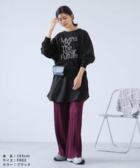 ロゴ刺繍BIGTシャツ(an-d264115l) メール便発送10 - サムネイル24