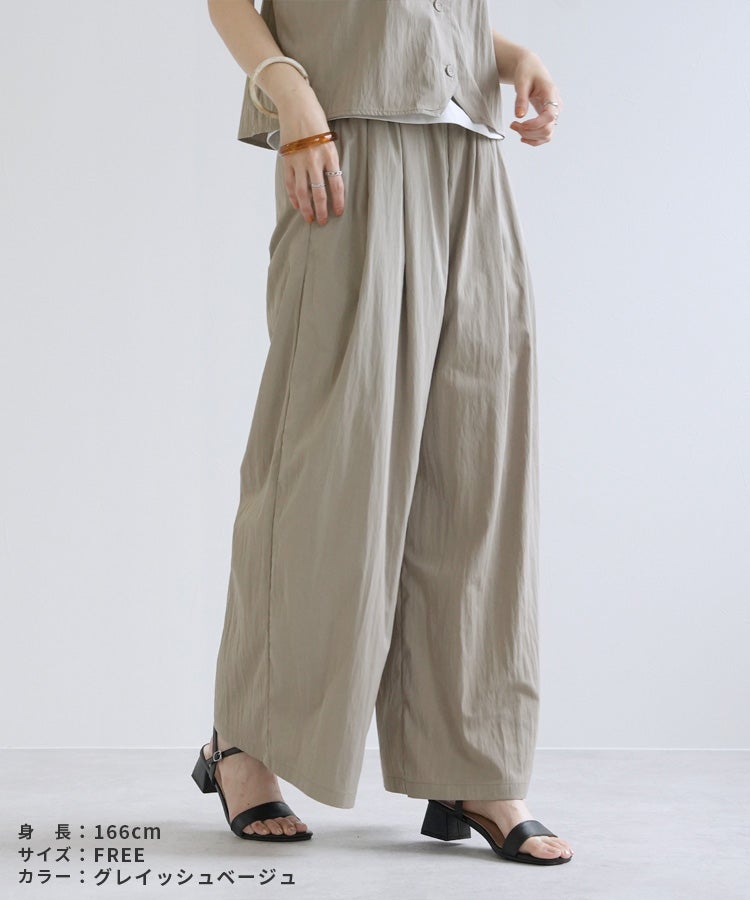 【Yeoun】キャミソールセットアップ3点セット[キャミソール＋Tシャツ＋パンツ](in153528-y) 宅配便発送 - 画像21