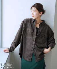 スエードポンチCPOシャツ(p281138)  メール便対応10 - サムネイル14