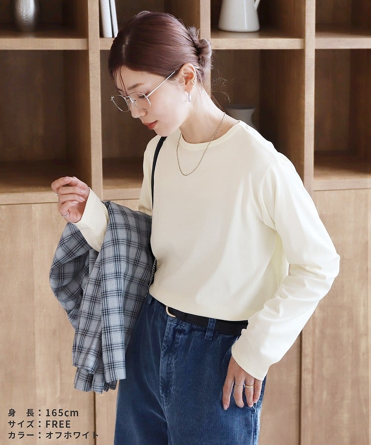 ロングスリーブバック刺繍ロゴTシャツ(on6646032) メール便発送10 - 画像8