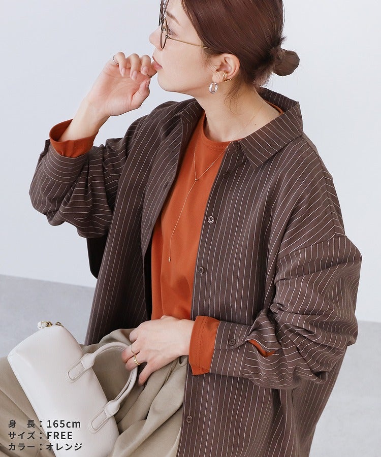 ロングスリーブバック刺繍ロゴTシャツ(on6646032) メール便発送10 - 画像15