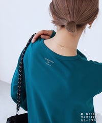 ロングスリーブバック刺繍ロゴTシャツ(on6646032) メール便発送10 - サムネイル17