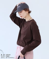 ロングスリーブバック刺繍ロゴTシャツ(on6646032) メール便発送10 - サムネイル21