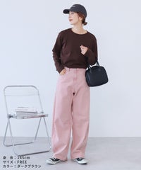 ロングスリーブバック刺繍ロゴTシャツ(on6646032) メール便発送10 - サムネイル22