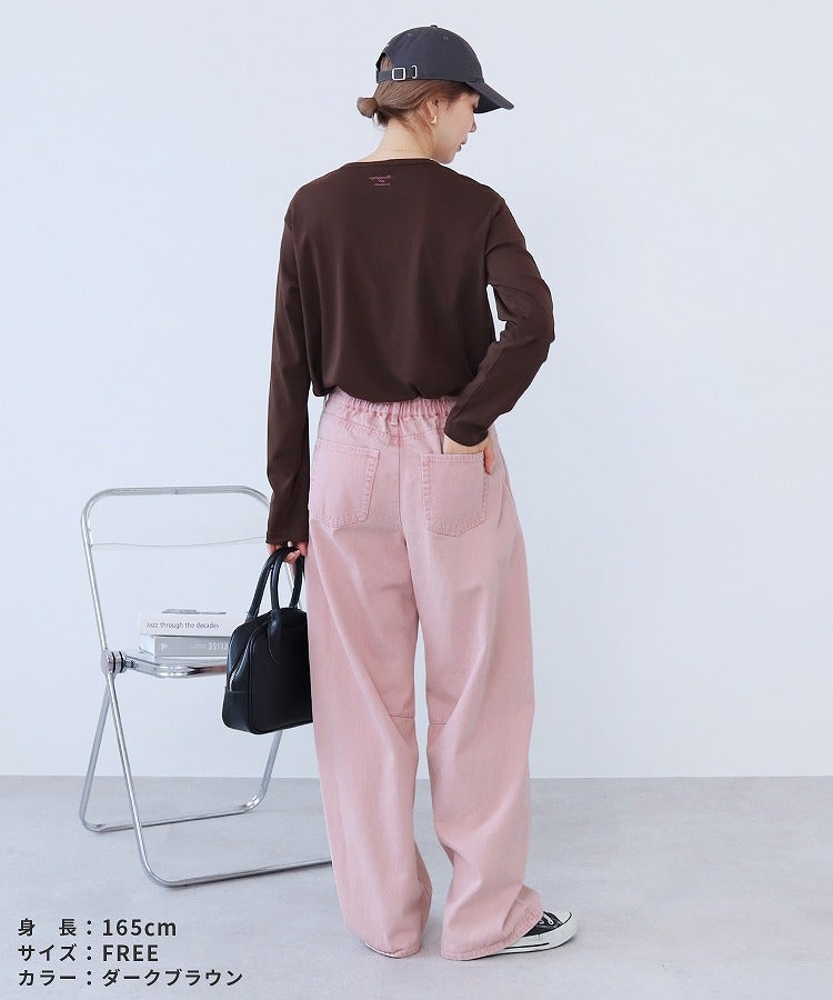 ロングスリーブバック刺繍ロゴTシャツ(on6646032) メール便発送10 - 画像23