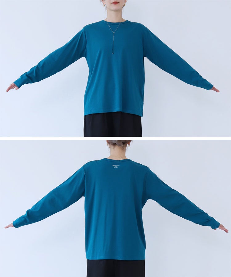ロングスリーブバック刺繍ロゴTシャツ(on6646032) メール便発送10 - 画像30